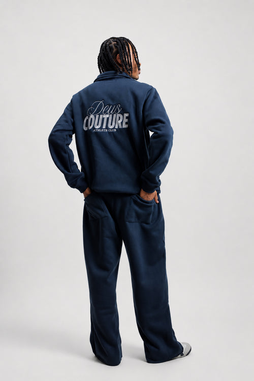 Athlete Club Sweat Pants in Navy Blue